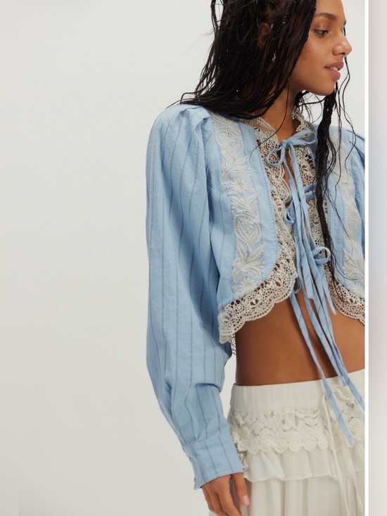 Free People Tops - Free People Bali Jude Top 💯 cotton